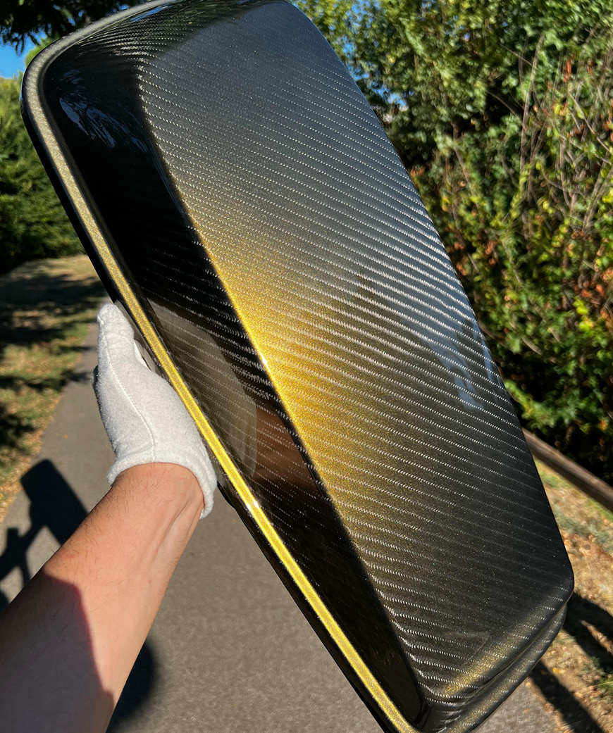 Art.Imola - Premium Quality Carbon Fiber Saddlebags Lids