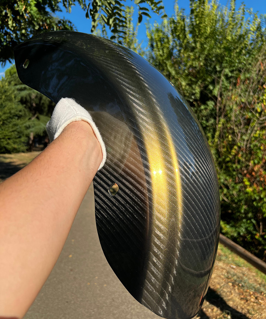 Art.Mugello Chopped Style- Premium Quality Carbon Fiber Rear Fender For all Touring Models From 2009 To 2024 and Up