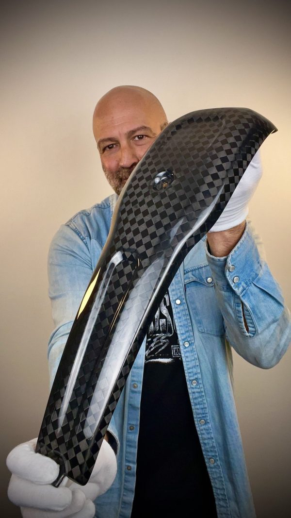 Art.Invictus - Premium Quality Carbon Fiber Softail Low Rider ST Gas Tank Dash Cover