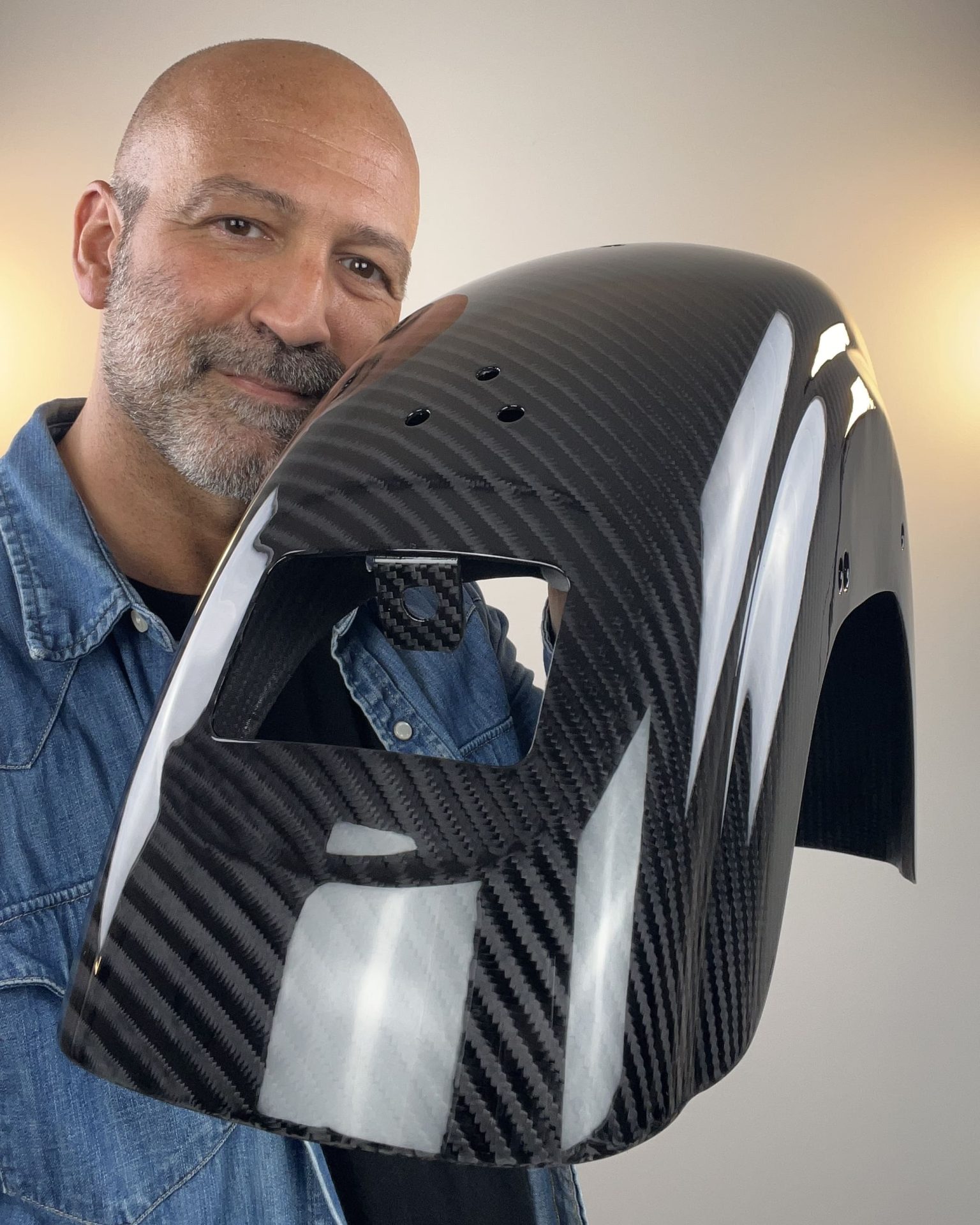 ART.GP2 - Premium Quality Carbon Fiber Rear Fender For Dyna 2006 To 2017 Models - Image 9