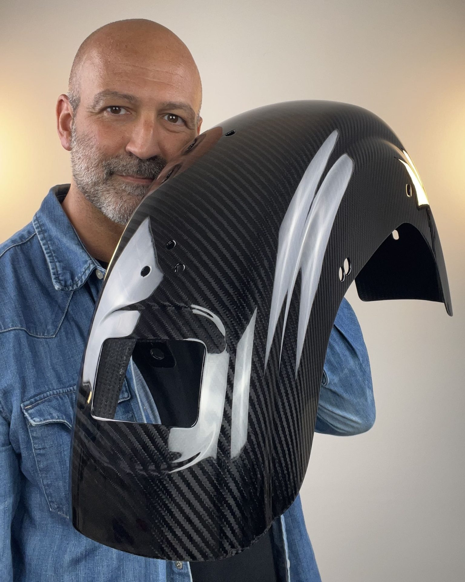 ART.GP2 - Premium Quality Carbon Fiber Rear Fender For Dyna 2006 To 2017 Models - Image 8
