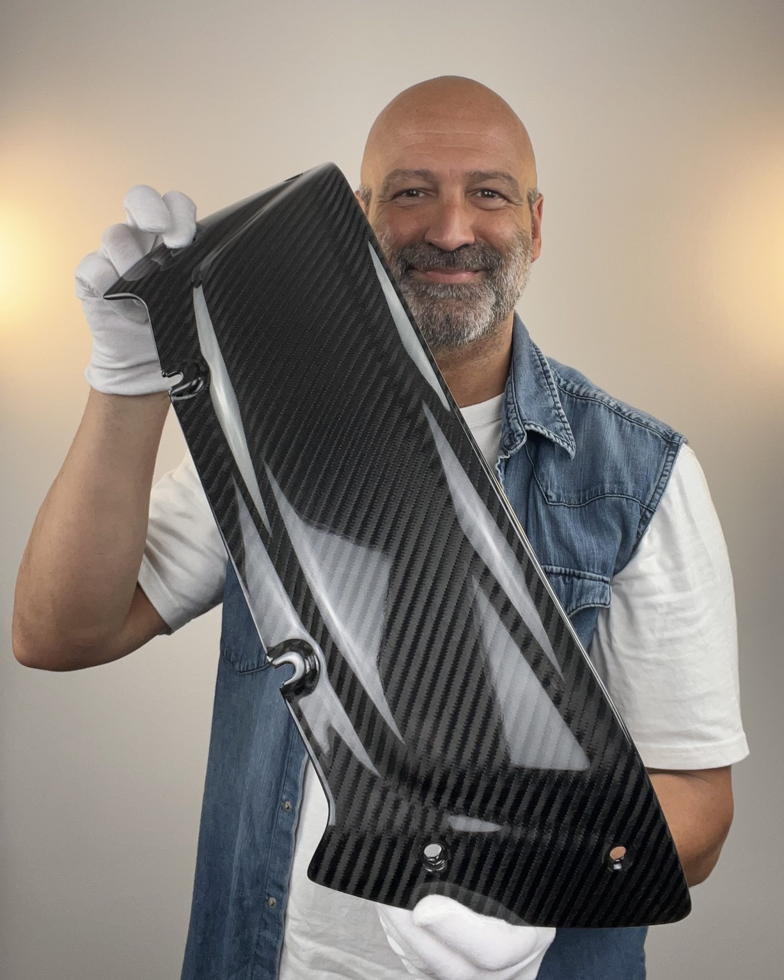 Art.Scorpione Nero CVO Style - Premium Quality Carbon Fiber Windshield for 2024 and Up Road Glide - Image 2